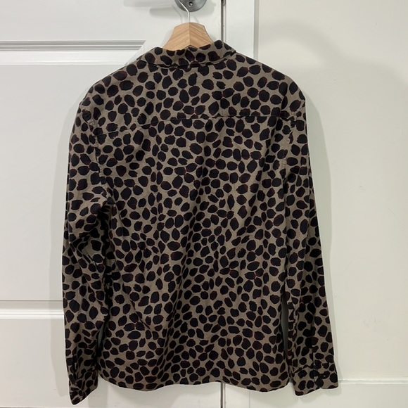 All Saints Leopard Button Up - Stunning - Picture 2 of 5